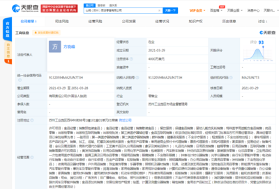 沃爾瑪加碼蘇州零售市場 山姆百貨新公司成立，注冊資本4000萬美元聚焦動漫及游藝用品